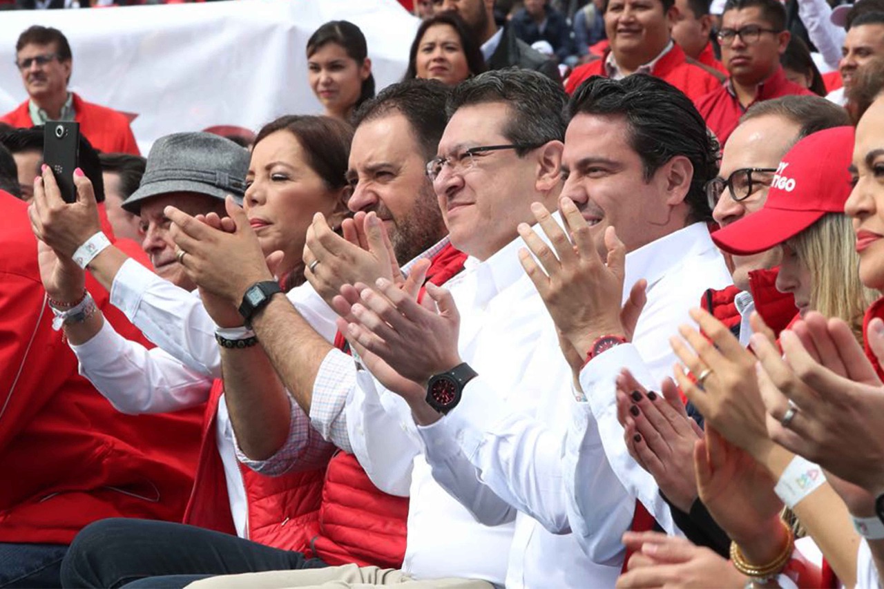 Asiste Marco Mena a cierre de campaña regional de Pepe Meade